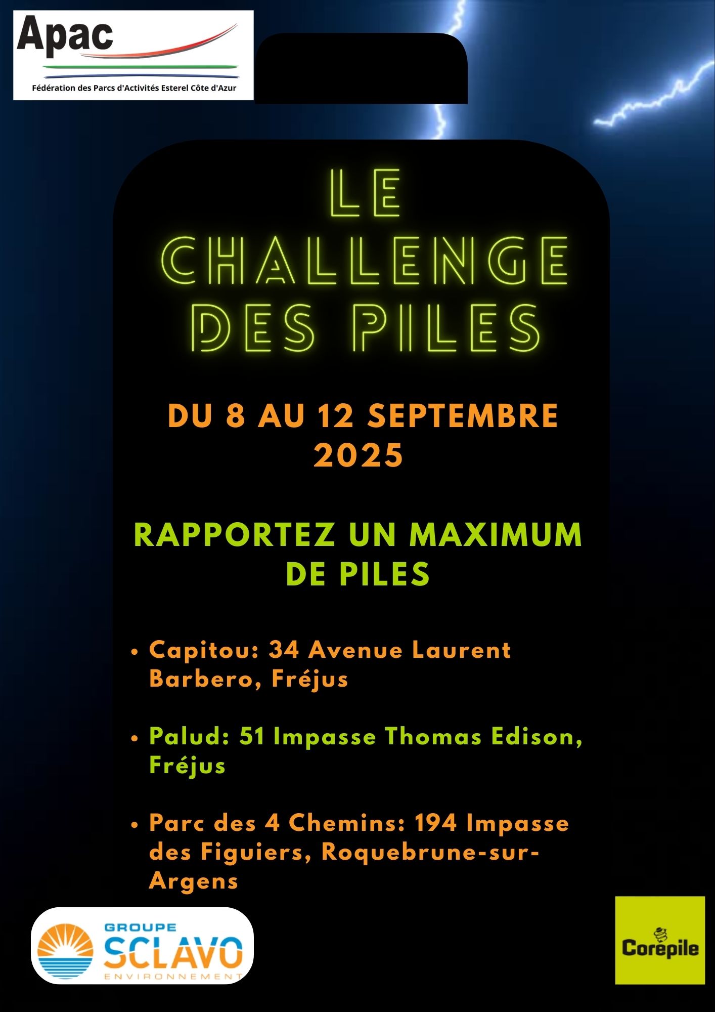 You are currently viewing L’APAC lance son Challenge des Piles!